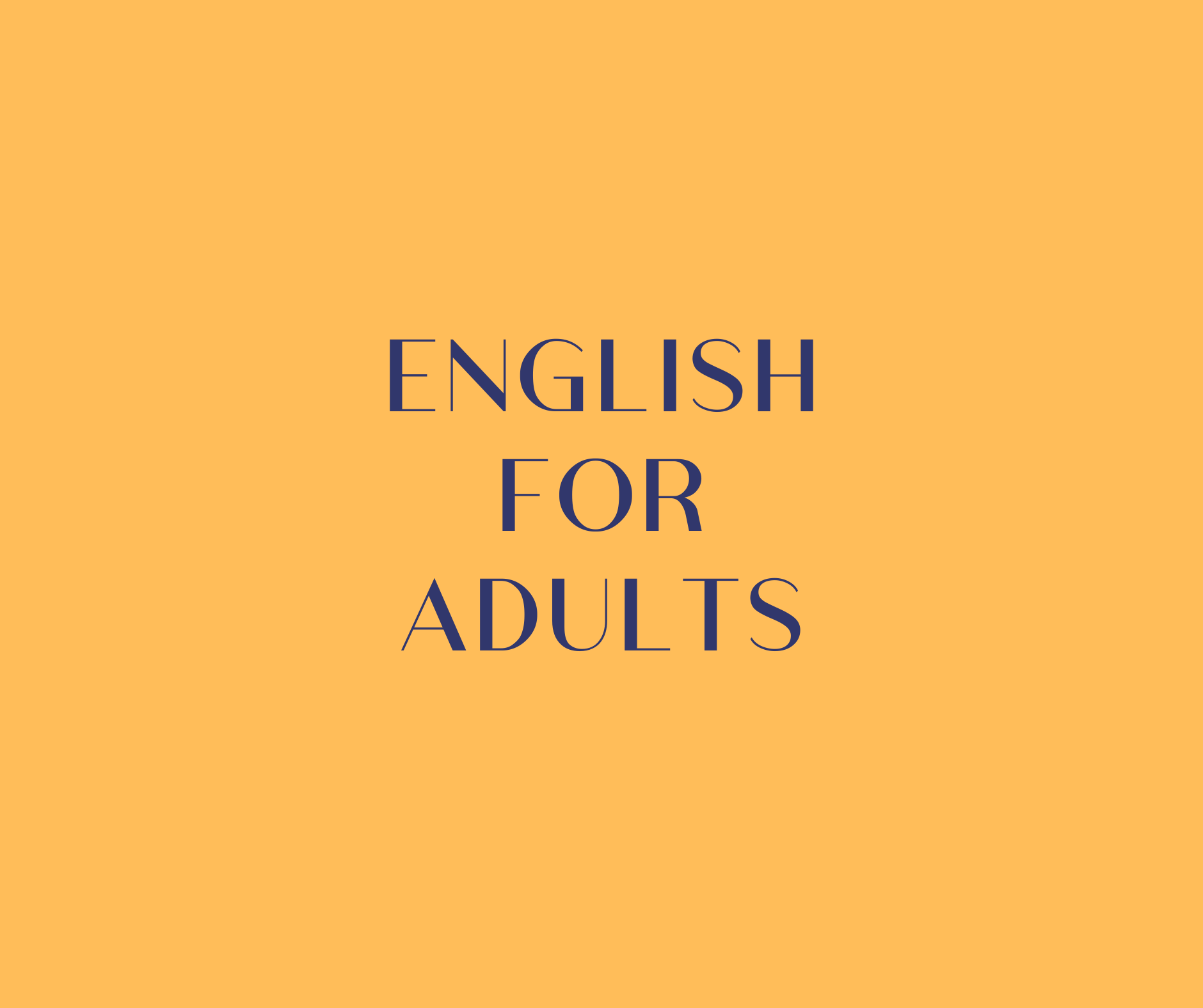 English for adults