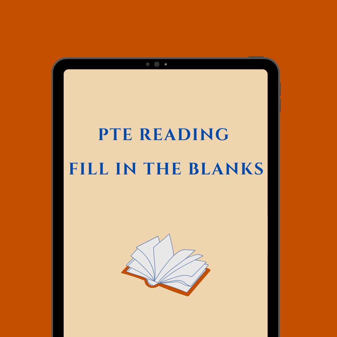 PTE Reading Fill in the Blanks