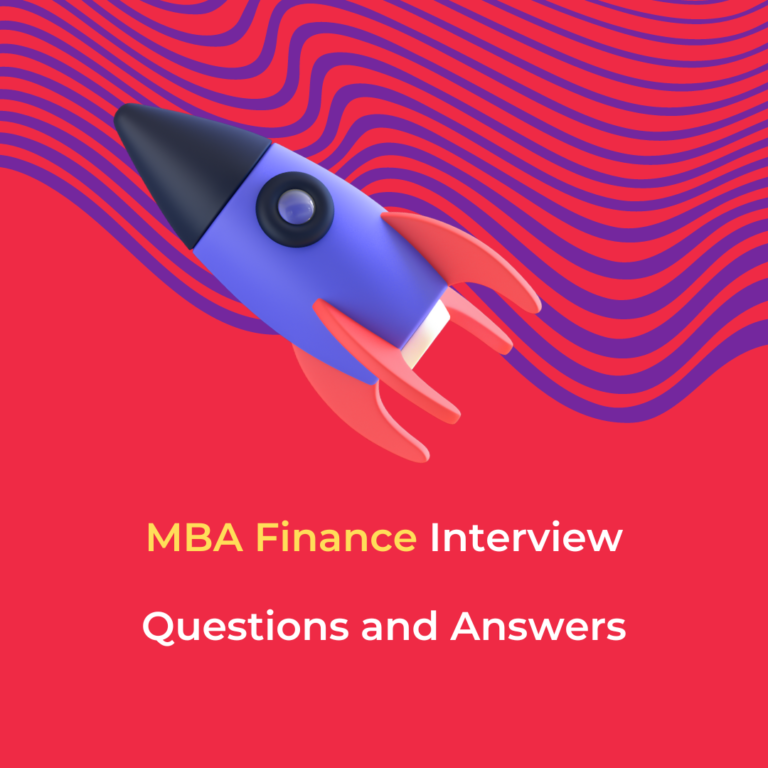 MBA Finance Interview Questions and Answers for Freshers