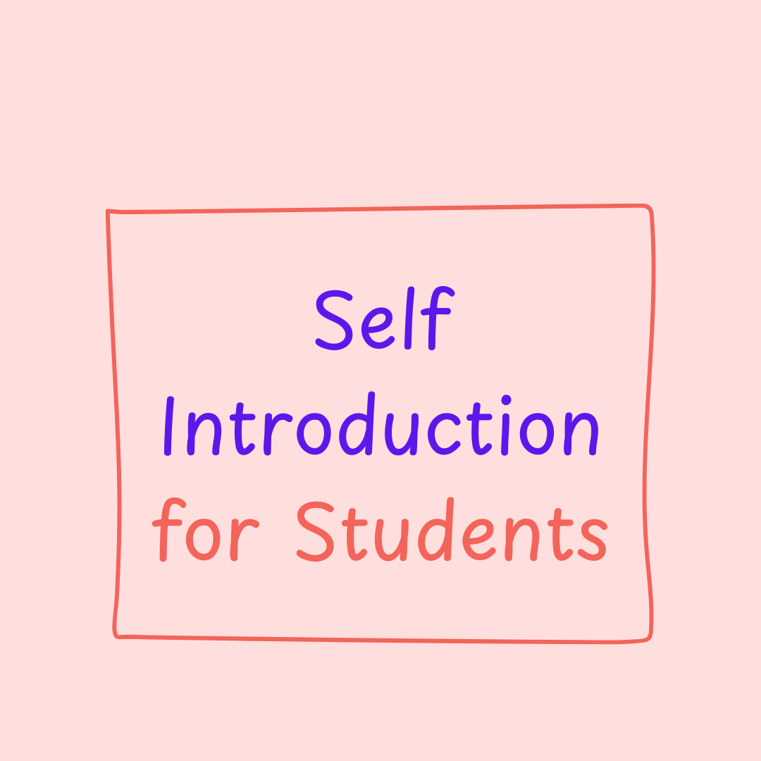 Self Introduction for Students